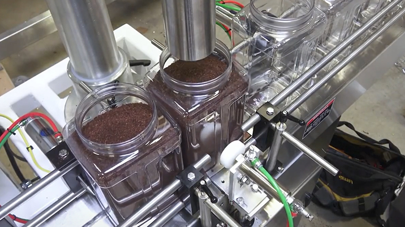 全自动颗粒灌装生产线助力企业实现高效稳固智能化生产